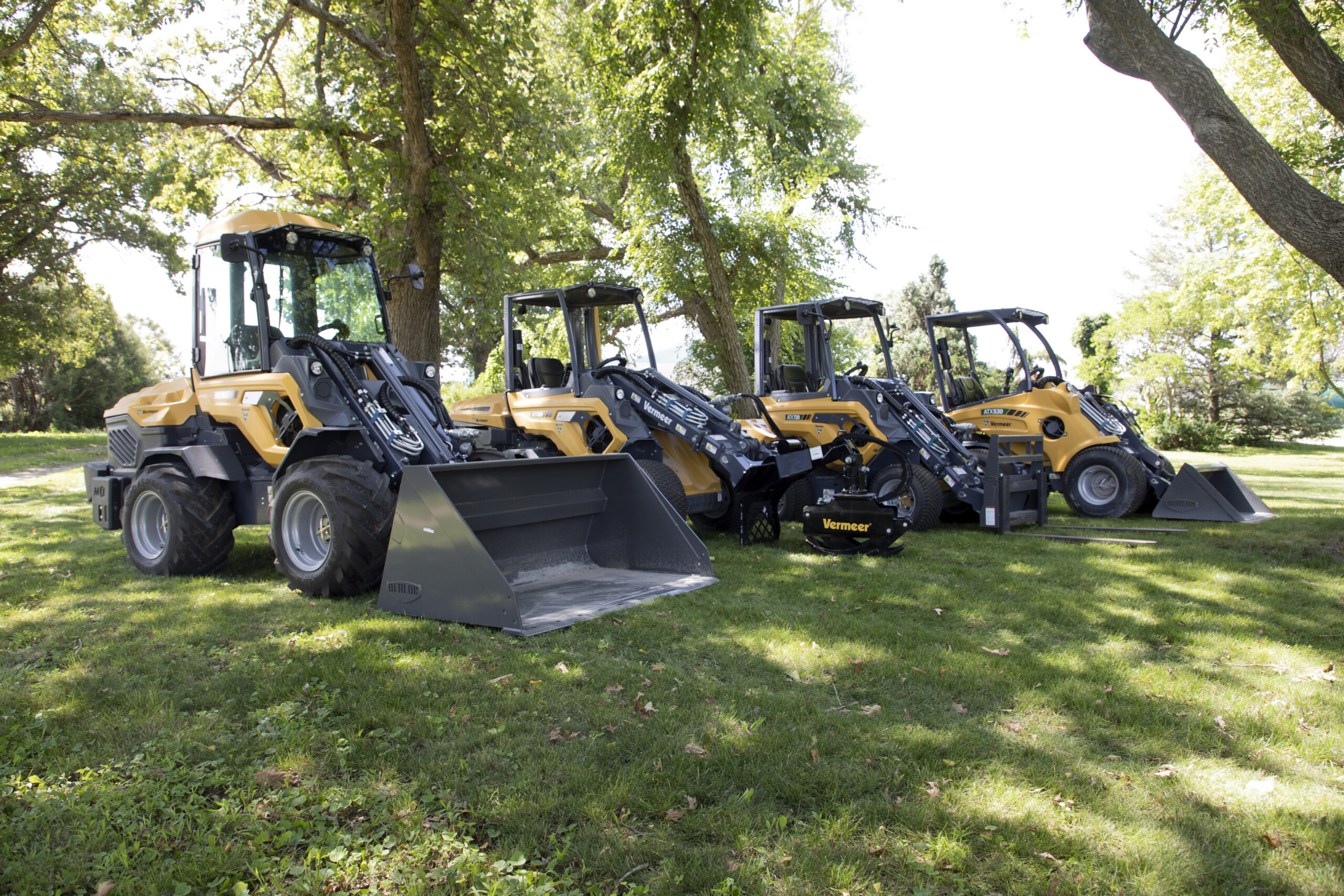 Vermeer ATX Compact Articulated Loader lineup