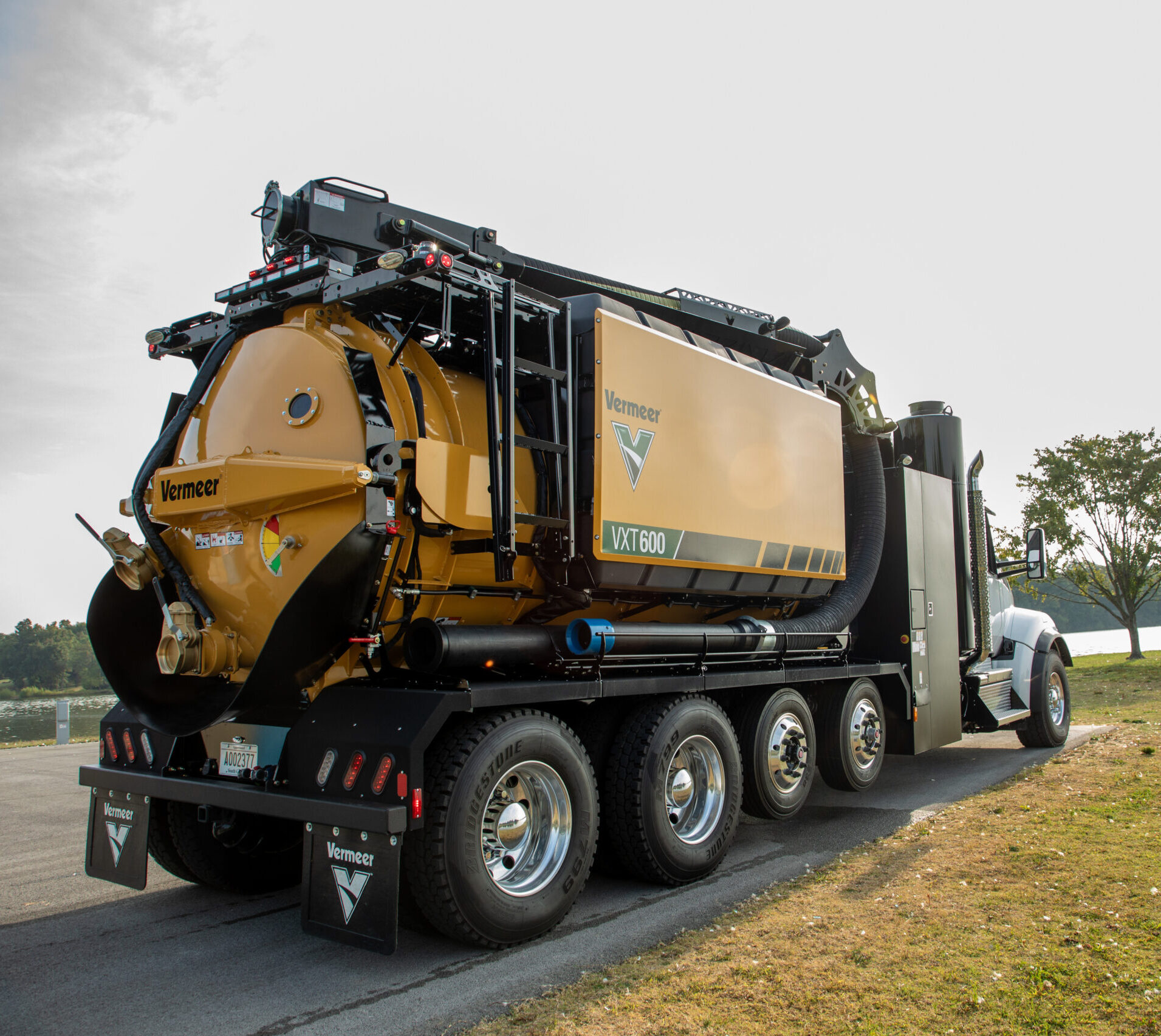 Vermeer VXT600 Vac truck for vacuum excavation and soft dig